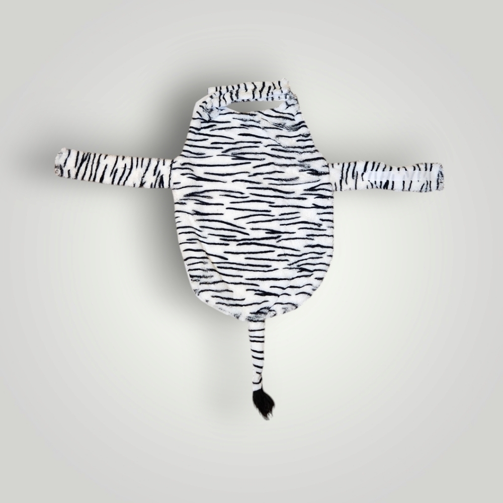 Zebra dog halloween costume clothes size L